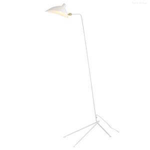 Lampe sur pied LED en fer à hauteur réglable de style nordique moderne avec base E27, design créatif pour salon et chambre à coucher - Product Image 6