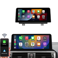 Autoradio Lecteur multimédia pour voiture Affichage multimédia Navigation et GPS Carplay pour BMW Série 1 3 4 5 7 F10 F21 F30 F31 F15 F16
