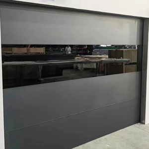 Puerta <span class=keywords><strong>de</strong></span> Garaje <span class=keywords><strong>de</strong></span> Diseño Posmoderno <span class=keywords><strong>de</strong></span> Acero y Aleación <span class=keywords><strong>de</strong></span> Aluminio con <span class=keywords><strong>Ventanas</strong></span>, Puertas <span class=keywords><strong>de</strong></span> Garaje Seccionales Blancas Automáticas <span class=keywords><strong>para</strong></span> Villa - Product Image 5