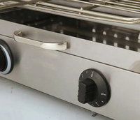 Four à salamandre électrique commercial, pour griller poisson et steaks, en acier inoxydable, à poser sur comptoir, machine à griller infrarouge