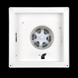 SDIAO Ceiling Mounted Pipe-type Ventilation Fan With Front Lighting Ventilation Air Exhaust Duct Fan