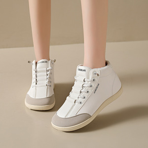 Nueva Tendencia de Moda, Zapatillas Deportivas de Hombre con Caña Alta, Transpirables, Deportivas y Casuales, Parte Superior de Cuero, Zapatos para Verano, Otoño e Invierno - Product Image 2