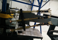 Machine de soudage à torche chauffante HDN-PM à fort pouvoir chauffant pour engrenages/roulements/pignons, durcissement par flamme, contrôle de température PLC, cuivre