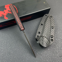 Couteau de poche pliant de survie M390 en acier pour le camping en plein air avec couteau tactique d'autodéfense