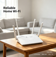 Routeur Wi-Fi 6 bi-bande Xinsuhang RG-MA2822 AX1800 5G avec 1 port WAN et 3 ports LAN RJ45, garantie 1 an pour les réseaux FTTF/FTTH