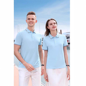 เสื้อโปโลสั่งทำสำหรับผู้ชายและผู้หญิง ผ้าฝ้าย ซับเหงื่อ ระบายอากาศได้ดี เหมาะสำหรับชุดยูนิฟอร์มทำงาน พร้อมบริการสกรีนโลโก้ เสื้อยืดโฆษณา ไซส์ S M L XL XXL - Product Image 3