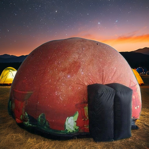 Tente de planétarium gonflable à 1 couche Matériau de dôme de projection pour 14 personnes Publicité gonflable Impression pour l'<span class=keywords><strong>astronomie</strong></span> - Product Image 1