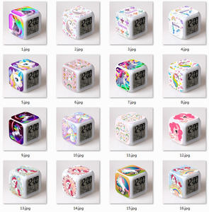 Réveil de bureau <span class=keywords><strong>Licorne</strong></span> pour enfants Réveil de chambre numérique LED - Product Image 6