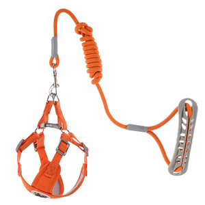 Cross-border pet supplies, vest-style pet leash, cat and dog chest <b>harness</b>, breathable and adjustable dog leash. - Product Image 2