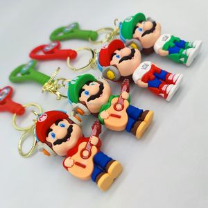 4 nouveaux modèles de porte-clés <span class=keywords><strong>Mario</strong></span> Anime Figure Souvenir <span class=keywords><strong>3d</strong></span> Character Pvc Rubber <span class=keywords><strong>Mario</strong></span> Keychain - Product Image 3