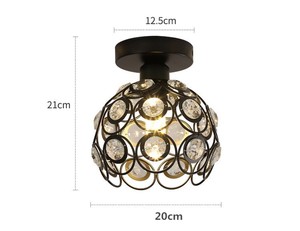 Pha Lê Chandelier Cho Cầu Thang Phòng Khách Sạn Ánh Sáng Đạc Trần Celing/Đèn Trần Led Đèn Trần - Product Image 4