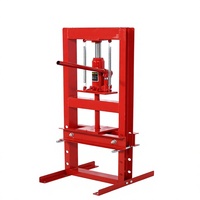Presse hydraulique d'atelier manuelle 6 tonnes Songjie SJ-024 en acier au carbone, garantie 3 ans, avec boîte à outils pour réparation automobile et roulements
