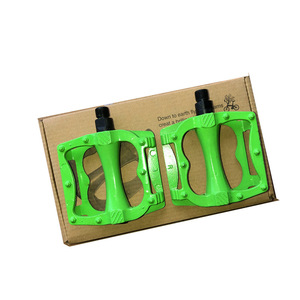 Aluminum Mountain Bike <b>Pedals</b> Steel Spindle Blue For Mountain Bikes Boxed <b>Metal</b> <b>Pedal</b> Set - Product Image 3