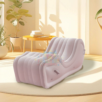 Chaise gonflable de jardin de canapé-lit d'air d'approvisionnement d'usine meubles pliables modernes canapé-lit pliable canapé-lit pliable pour le salon