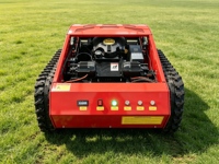 Nouvelle tondeuse robot à chenilles thermique 600 mm 2026, 360° °   Tondeuse à chenilles télécommandée rotative pour grandes propriétés et aménagements paysagers