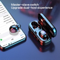 Baru V7 TWS Earbuds Bluetooth Store Resmi Xiomi Gamers Headphone Audifonos Bluetooth Inalambrico untuk Ponsel Smartphone