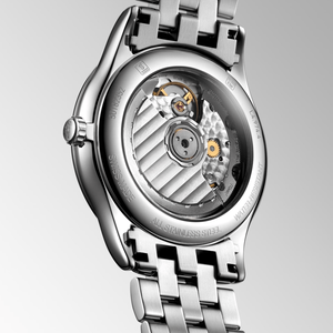 Montre-bracelet mécanique automatique pour homme avec index diamantés, affichage de la date et fond squelette, style habillé - Product Image 2