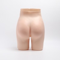 Nouveau 100% Silicone culotte taille haute gros cul Silicone faux grande taille artificiel élastique rembourré pantalon pour l'amélioration de la hanche