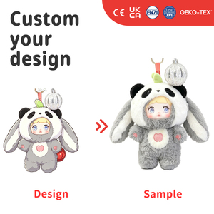 Juguete de Peluche con Expresión de Enojo en Caja Sorpresa, Fabricación Personalizada OEM ODM, Bajo MOQ, Tela Suave, Producción Rápida, Personaje con Cara <span class=keywords><strong>Triste</strong></span> - Product Image 4