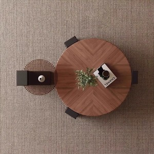 Coffee <strong>Table</strong> Living Room <strong>Table</strong> Living Room Furniture <strong>Rustic</strong> Wood Coffee Tableround Wooden Coffee <strong>Tables</strong> Wooden Living Room - Product Image 6