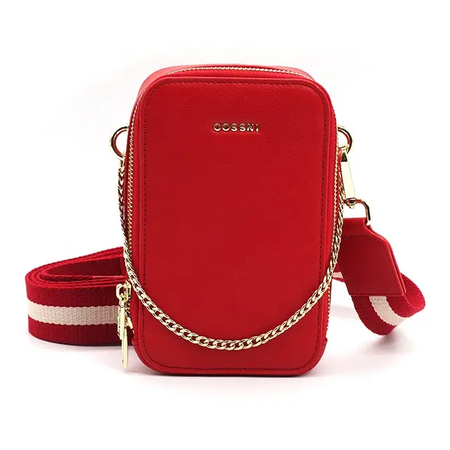 Small Crossbody Bags Pu Leather Lady Cell Phone Wallet Fashion Mobile Phone Bag for women
