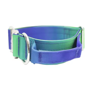 สายรัดสุนัขแบบมีคลิปด้านหน้าทำจากไนลอนแบบไม่ต้องดึงแต่งได้สไตล์เรียบง่ายพร้อมผ้าพันคอส่วนตัว - Product Image 4