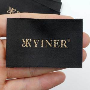 Luxury Cotton Tags for Clothes Custom Clothing Care Labels Garment Labels Large Size Woven Label Print Shoe Brand Tags Dc Shoes - Product Image 3