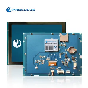 Proculus 8 Inch Uart Module Display Tft Industrial Lcd Usb to Uart Factory Industrial Equipment Tft Lcd Driver Board 8.0 Inch