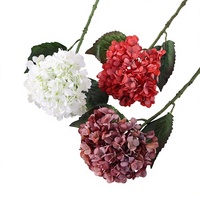 Hydrangea Artificiel Nordique pour Décoration Maison et Mariage, Détails Imprimés en 3D, Composition Florale Douce pour Table, Idéal pour Accessoires de Photographie Extérieure