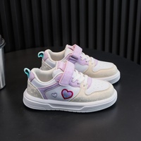 Chaussures pour filles 2025 – Nouvelles baskets antidérapantes tendance pour enfants, imperméables, avec semelle extérieure en EVA et fermeture Velcro – Modèle 3688 Grande Taille