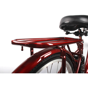 Vélo électrique pliable de bicyclette, bicyclette urbaine pour femmes et filles avec panier - Product Image 5