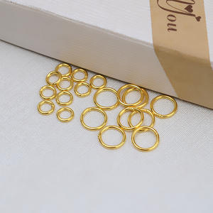 Venta al por Mayor de 10 Piezas de Accesorios de Joyería Semi-Acabados en Plata de Ley S925, Cuentas de Bucle Cerrado de 4mm y 6mm, Espaciadores, 1563 Dijes - Product Image 4