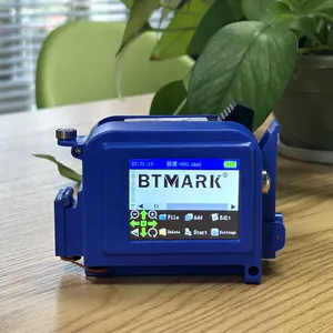 BTMARK New Design M1 Plus Portable Mini Handheld Inkjet Printer Printing for Bottle MFG EXP Date Logo