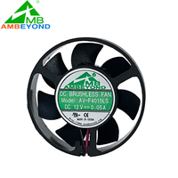 Kipas Aksial DC 40X40X10Mm 24V Kipas Pendingin Mini Senyap Khusus untuk Aksesori Hotend Printer 3D Seri Ender