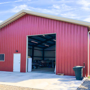 Pas encore d'avis Bâtiment préfabriqué à faible coût Vente à chaud Garages préfabriqués à ossature métallique Kits de construction Structure métallique <span class=keywords><strong>Garage</strong></span> - Product Image 6