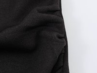 Nouvelle robe mini chic sans manches pour femme, col montant, dentelle, style rétro, tendance décontractée 2026