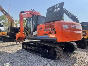 Excavatrice d'occasion Hitachi ZX200 de 20 tonnes, d'origine japonaise, équipement hydraulique d'occasion, moteur, brise-roche, certifiée CE - Product Image 2