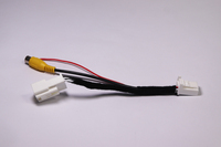 Caméra de recul pour voiture, câble de conversion vidéo RCA, adaptateur de prise vidéo pour Skoda Octavia Speed ​​Rapid NW202 Yeti Fabia