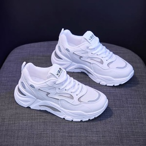 Scarpe da Tennis comode e traspiranti da donna scarpe sportive stringate con tendenza alla moda AI Assistant - Product Image 5