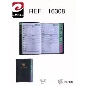 Mnj Telephone Directory 24Pcs Compact Card Holder With Tabs For Contact Storage And Organization - Product Image 3