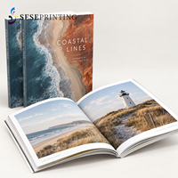 Maßgefertigter Coffee Table Book Druck Luxuriöse Hardcover Kunst- und Fotobücher Vollfarbig OEM-Fertigung