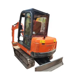 เครื่องจักรก่อสร้างขนาดเล็กขนาดเล็กญี่ปุ่นคุณภาพสูงราคาต่ํา Hitachi ZX35 ZX40 รถขุดตีนตะขาบขนาดเล็ก