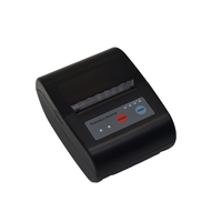 Imprimante thermique portable 58 mm, mini imprimante thermique de reçus, imprimante de codes-barres sans fil Bluetooth, machine d'impression de factures, Android IOS