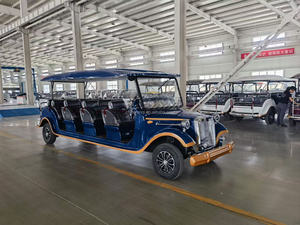 <span class=keywords><strong>Auto</strong></span> Elettrica Vintage Stile Retrò per Tour Turistici con Batteria 72V, Colore Personalizzabile, 8-14 Posti, Carrozzeria in Lamiera <span class=keywords><strong>d</strong></span>'Acciaio - Product Image 2