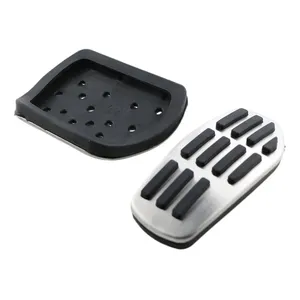 Pedales de pie de coche de acero inoxidable para Mitsubishi Outlander 4 2022 2023-2025 pedales de acelerador accesorios de cubierta de Pedal de freno - Product Image 6