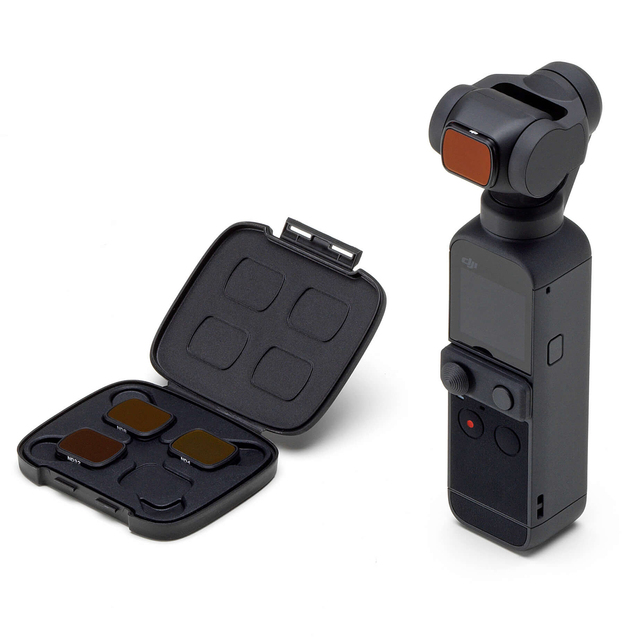 Original Brand Osmo Pocket ND Filter Set for DJI Osmo Pocket 2 Lightweight Aluminum Alloy Tempered Glass