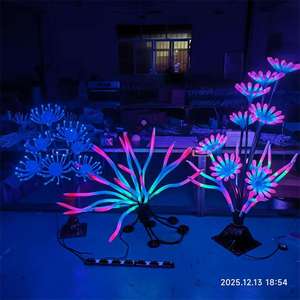 Encantadora Lámpara de Árbol de Crisantemo con Forma de Zorro de Nueve Colas, Iluminación Decorativa para Jardín, Parque, <span class=keywords><strong>Paisaje</strong></span> de <span class=keywords><strong>Avatar</strong></span> - Product Image 4