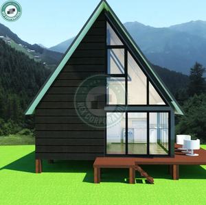 Casa de Techo a Dos Aguas de 36 m², Adecuada para una Habitación, Pequeña Casa de Vacaciones, Cabañas y Moteles con Techo Panorámico - Product Image 2