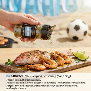 เครื่องปรุงรสสำหรับเตรียมอาหาร รสซีฟู้ด ปลาทะเล ปริมาณสั่งซื้อขั้นต่ำน้อย เครื่องเทศ สมุนไพร จัดส่งรวดเร็ว ผู้ซื้อเครื่องเทศ ส่งออก OEM ผงปรุงรสผสม - Product Image 2