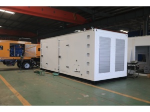 Générateur diesel monté sur conteneur 1000 kW, moteur Weichai 50/60 Hz pour la reprise <span class=keywords><strong>d</strong></span>'<span class=keywords><strong>électricité</strong></span> hors réseau des grandes centrales électriques - Product Image 3